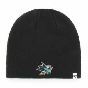 47 BKB NHL SAN JOSE SHARKS BEANIE černá UNI - Zimní čepice 47