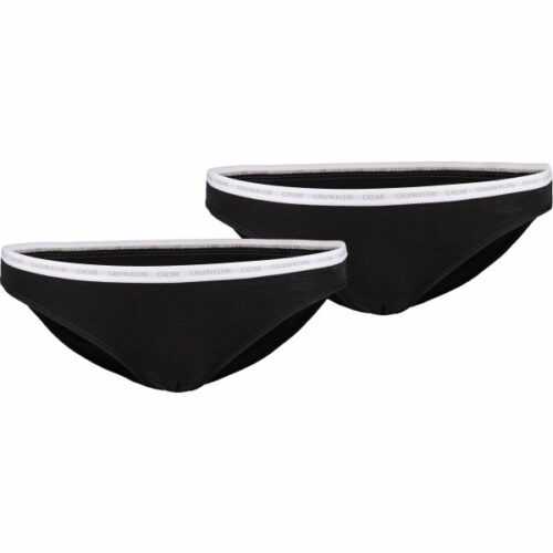 Calvin Klein BIKINI 2PK černá S - Dámské kalhotky Calvin Klein