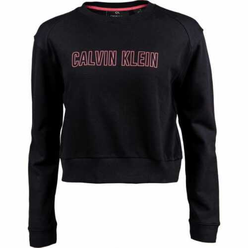 Calvin Klein PULLOVER černá L - Dámská mikina Calvin Klein