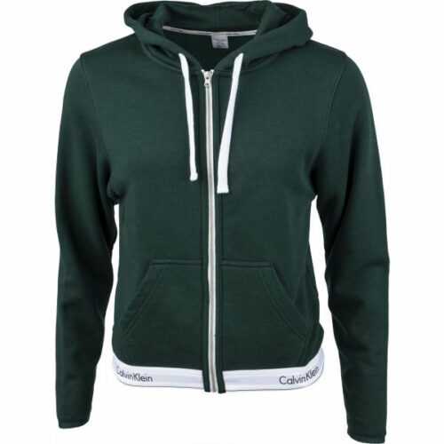 Calvin Klein TOP HOODIE FULL ZIP S - Dámská mikina Calvin Klein