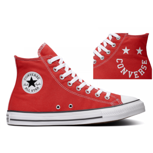 Converse CHUCK TAYLOR ALL STAR červená 44.5 - Unisex vysoké tenisky Converse