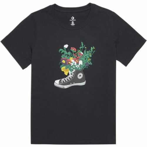 Converse FLOWERS ARE BLOOMING TEE M - Dámské tričko Converse