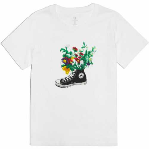 Converse FLOWERS ARE BLOOMING TEE S - Dámské tričko Converse