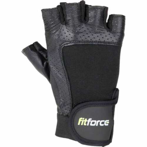 Fitforce PFR01 černá XS - Fitness rukavice Fitforce