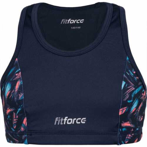 Fitforce REDONDA 140-146 - Dívčí fitness podprsenka Fitforce