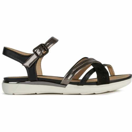 Geox D SANDAL HIVER černá 38 - Dámské sandály Geox