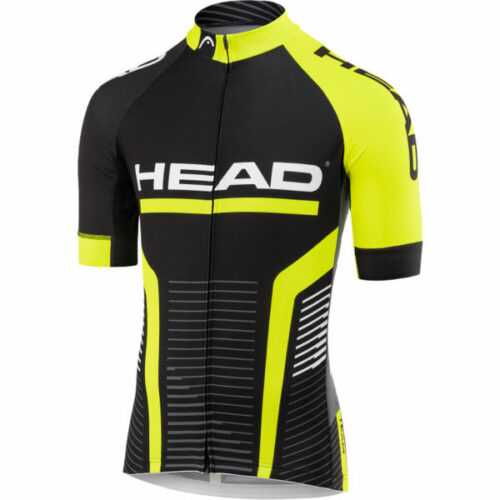 Head MEN JERSEY TEAM černá 2xl - Pánský cyklistický dres Head