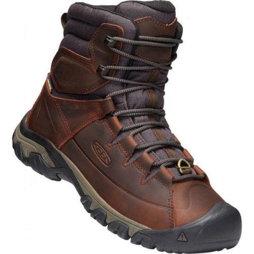 Keen TARGHEE LACE BOOT HIGH hnědá 9.5 - Pánské zimní boty Keen