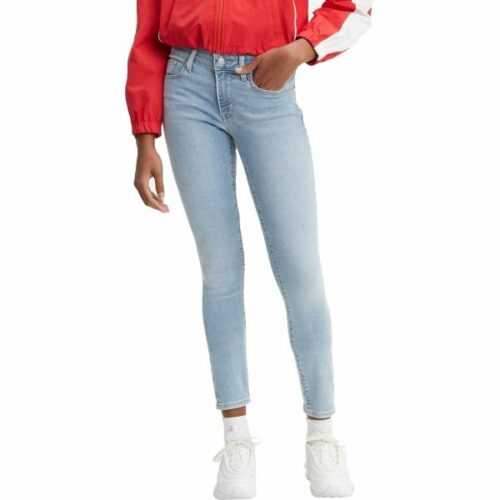 Levi's 711 SKINNY modrá 25/30 - Dámské denimové kalhoty Levi's