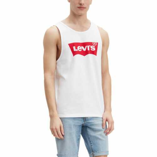 Levi's GRAPHIC TANK TOP HM TANK SSNL WHITE GRAP bílá S - Pánské tílko Levi's