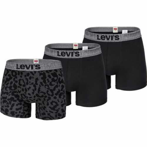 Levi's MEN BACK IN SESSION TRUNK 3P M - Pánské boxerky Levi's