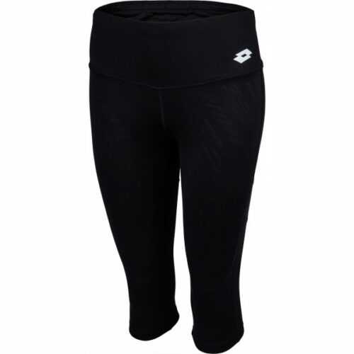 Lotto VABENE W II LEGGING MID PRT3 PL černá XS - Dámské legíny Lotto