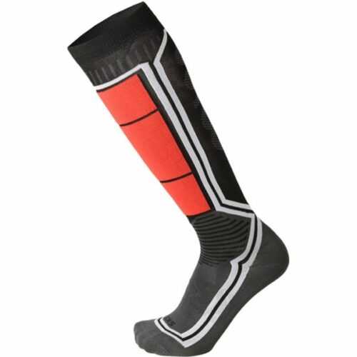 Mico LIGHT WEIGHT ARGENTO X-STATIC SKI SOCKS černá XXL - Lyžarské ponožky Mico