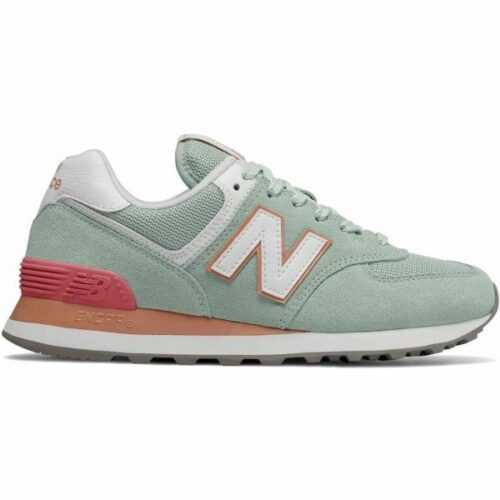 New Balance WL574ESE světle zelená 4.5 - Dámská volnočasová obuv New Balance