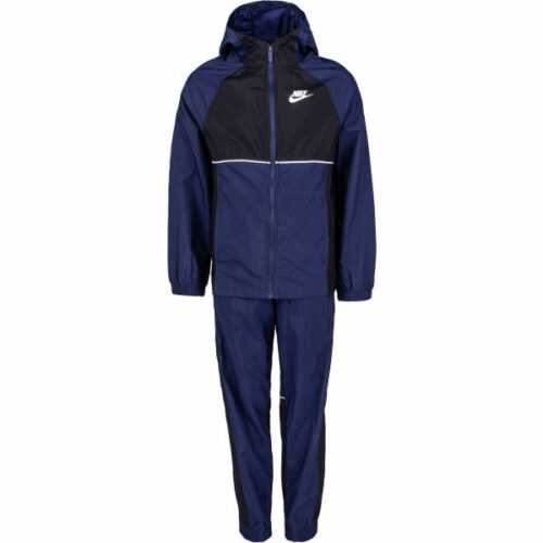 Nike NSW WOVEN TRACK SUIT tmavě modrá XL - Dětská souprava Nike