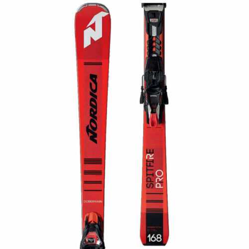 Nordica SPITFIRE PRO + TPX12 černá 156 - Sjezdové lyže Nordica