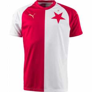 Puma SK SLAVIA HOME JSY KIDS bílá 164 - Originální fotbalový dres Puma