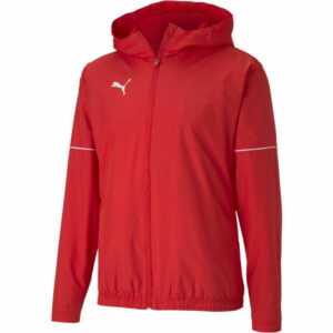 Puma TEAM GOAL RAIN JACKET červená XL - Pánská sportovní bunda Puma