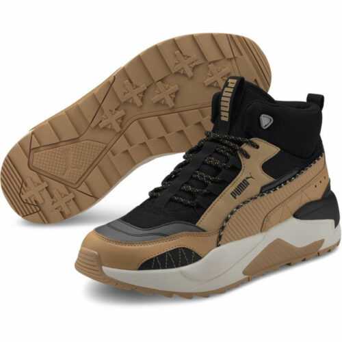 Puma X-RAY 2 SQUARE MID WTR béžová 10 - Pánské volnočasové boty Puma