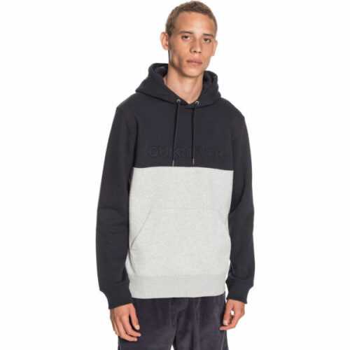 Quiksilver EMBOSS BLOCK HOODIE L - Pánská mikina Quiksilver