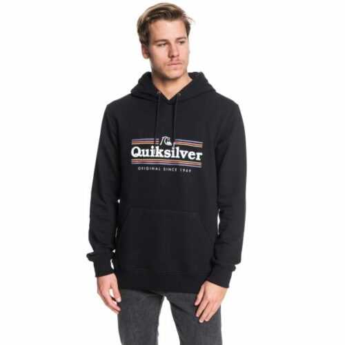 Quiksilver GET BUZZY SCREEN FLEECE černá L - Pánská mikina Quiksilver