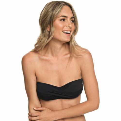 Roxy SD BEACH CLASSICS REG BANDEAU černá L - Dámský vrchní díl plavek Roxy