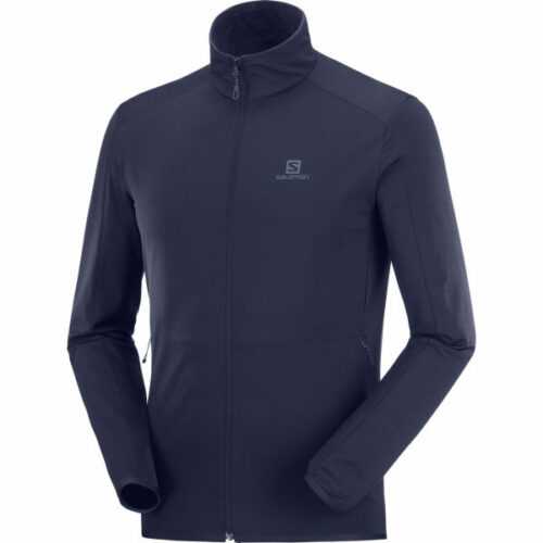 Salomon OUTRACK FULL ZIP MID M L - Pánská mikina Salomon