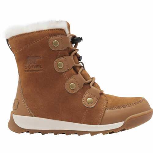 Sorel YOUTH WHITNEY II SUEDE hnědá 4 - Dětská unisex zimní obuv Sorel