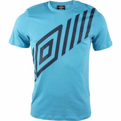 Umbro FW GRAPHIC TEE 1 modrá M - Pánské triko Umbro