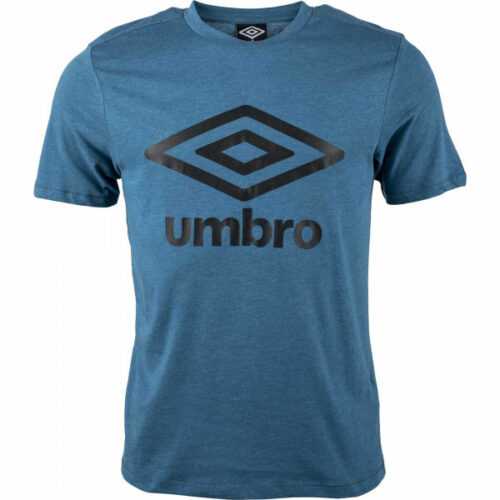 Umbro FW LARGE LOGO TEE modrá L - Pánské triko Umbro