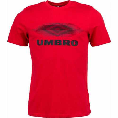 Umbro FW MOIRE GRAPHIC TEE červená XL - Pánské triko Umbro