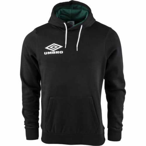 Umbro SLEEVE PRINT HOODIE černá XL - Pánská mikina Umbro