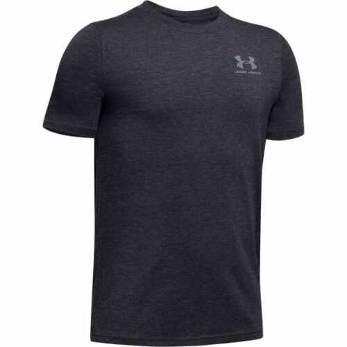 Under Armour EU COTTON SHORT SLEEVE černá L - Chlapecké tričko Under Armour