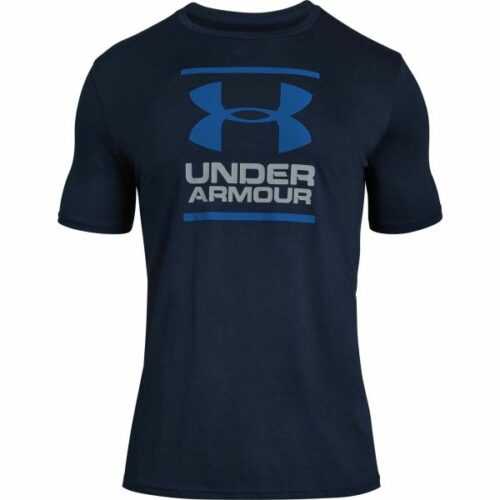 Under Armour GL FOUNDATION SS T tmavě modrá L - Pánské triko Under Armour