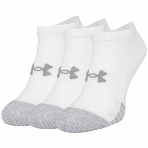 Under Armour HEATGEAR NS bílá 36-42 - Unisexové ponožky Under Armour