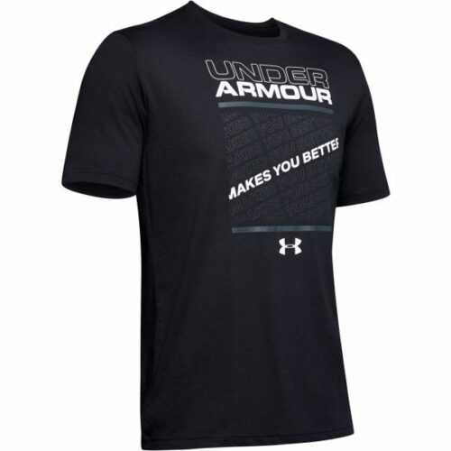 Under Armour MAKES YOU BETTER černá S - Pánské tričko Under Armour