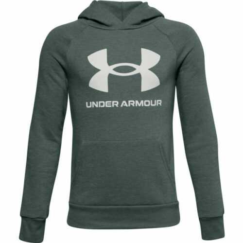 Under Armour RIVAL FLEECE HOODIE modrá XL - Chlapecká mikina Under Armour