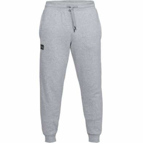 Under Armour RIVAL FLEECE JOGGER šedá S - Pánské tepláky Under Armour