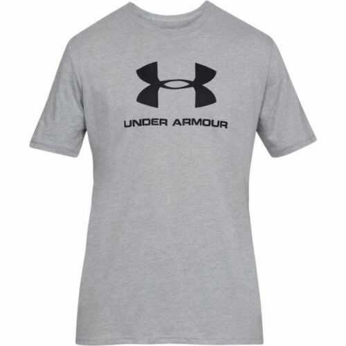 Under Armour SPORTSTYLE LOGO SS šedá L - Pánské triko Under Armour