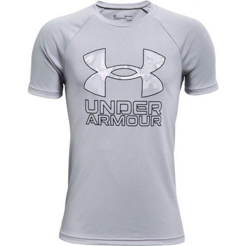 Under Armour TECH HYBRID PRT FILL XL - Chlapecké triko Under Armour