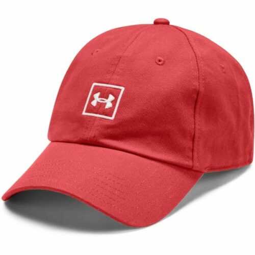 Under Armour WASHED COTTON CAP červená UNI - Pánská čepice Under Armour