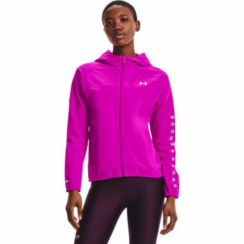 Under Armour WOVEN HOODIED JACKET L - Dámská bunda Under Armour