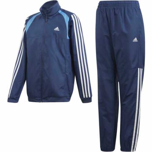 adidas JB WOVEN TS tmavě modrá 164 - Chlapecká souprava adidas