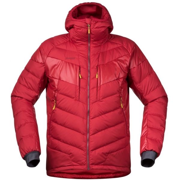 Bergans NOSI HYBRID DOWN JKT červená XL - Pánská zateplená bunda Bergans