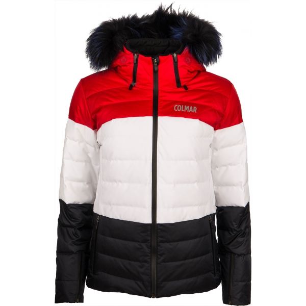 Colmar L.DOWN JACKET+F bílá 42 - Dámská lyžařská bunda Colmar