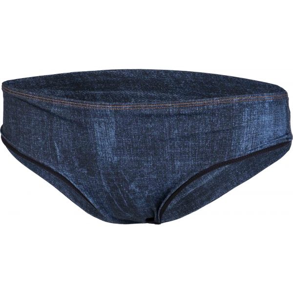 O'Neill PW MAOI DENIM PRINT BOTTOM tmavě modrá 44 - Dámský spodní díl plavek O'Neill