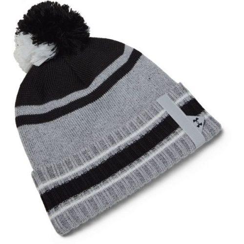 Under Armour POM BEANIE šedá UNI - Pánský kulich Under Armour