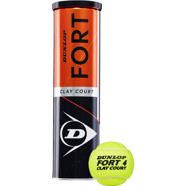 Dunlop FORT CLAY COURT 4 KS - Tenisové míče Dunlop