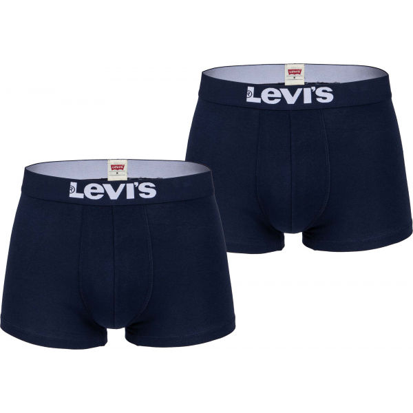 Levi's MEN SOLID BASIC TRUNK 2P M - Pánské boxerky Levi's