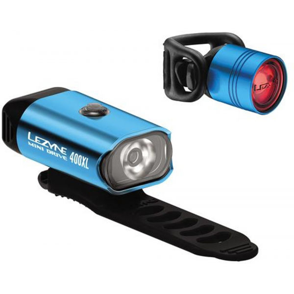 Lezyne MINI DRIVE 400 / FEMTO DRIVE PAIR - Set světel Lezyne